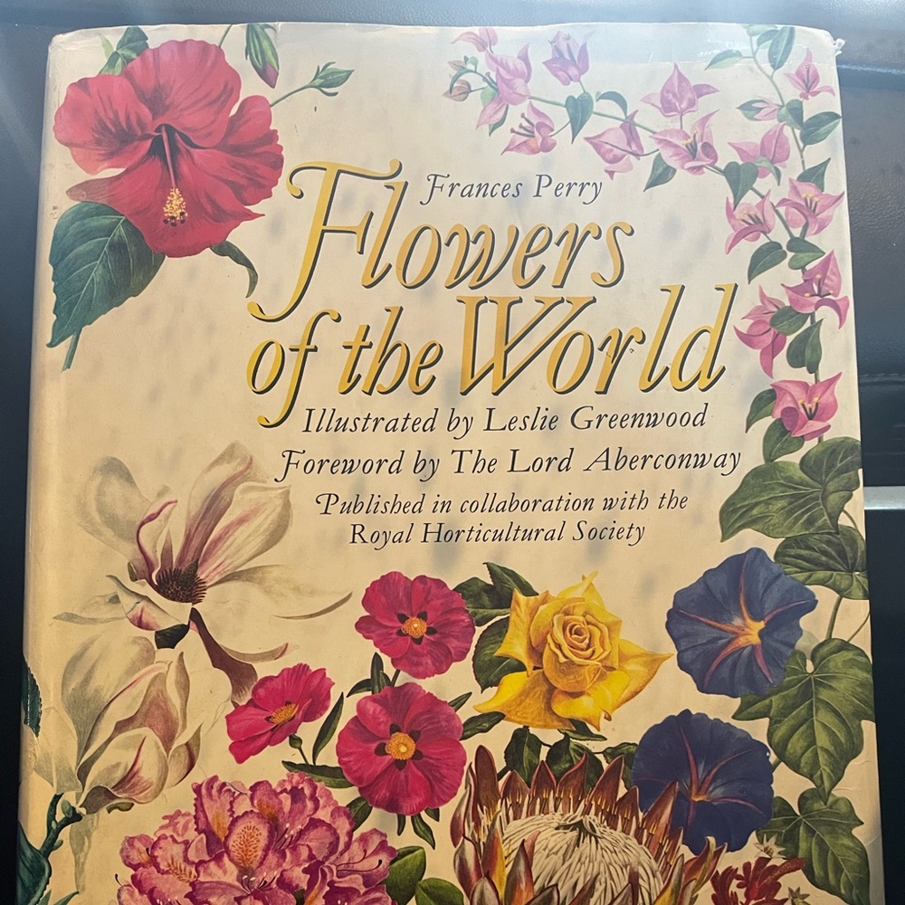 Frances Perry Flowers of the World Vintage Book